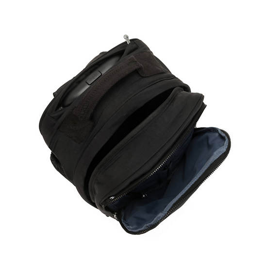 Kipling Gaze Large Rolling Ryggsekk Svarte | NO 1397TC